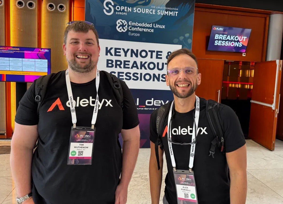 Aletyx presenting Decision Intelligence at AI_dev Europe 2025