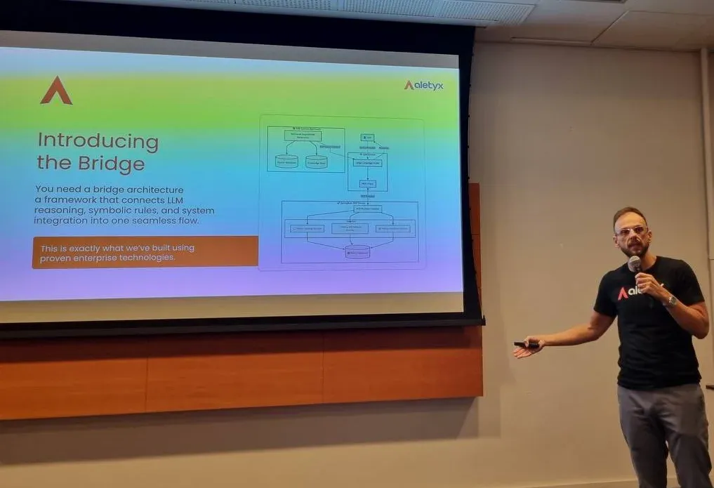 Alex demonstrates how to architect enterprise AI with Drools, GenAI and DMN